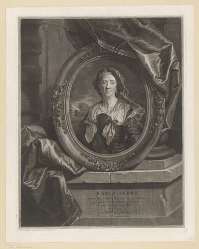 Maria Serre by Pierre Drevet