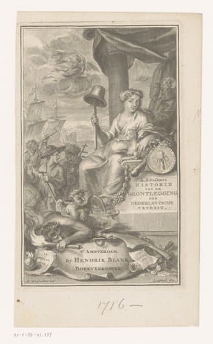 Personificatie van de overwinning van de Nederlandse vrijheid op de inquisitie