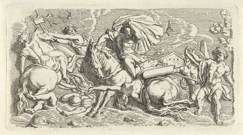 Amazonenslag by Gerard de Lairesse