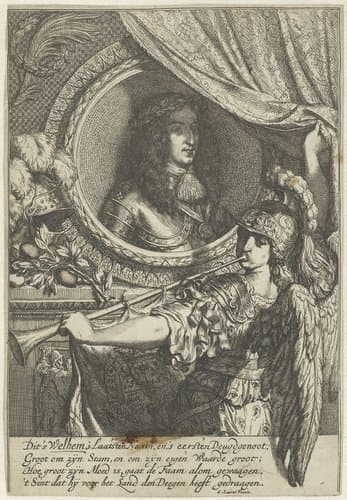 Portret van prins Willem III by Gerard de Lairesse