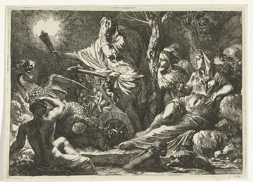 Ceres op zoek naar Proserpina by Gerard de Lairesse