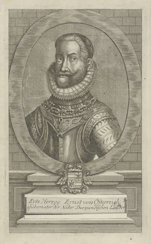 Portret van Ernst van Oostenrijk