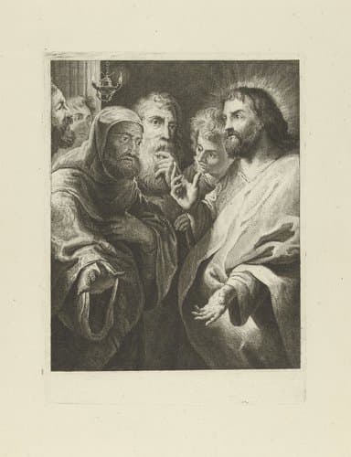 Christus en Nicodemus