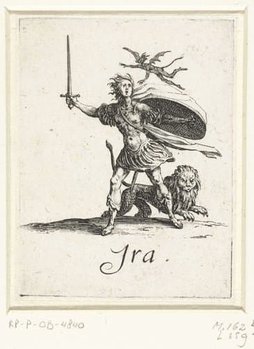 Woede by Jacques Callot