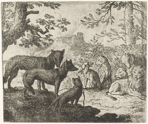 Reinaert de vos by Allaert van Everdingen