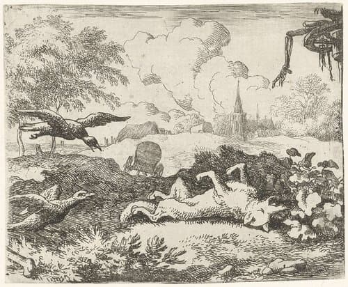 Reinaert de vos by Allaert van Everdingen