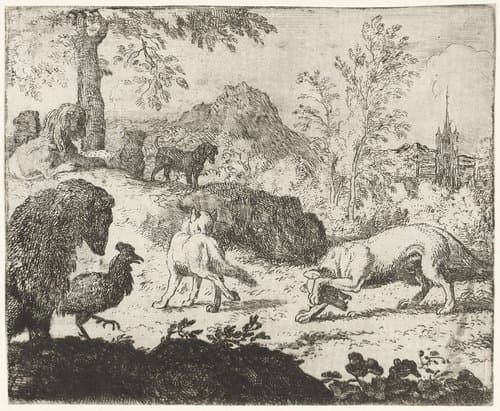 Reinaert de vos by Allaert van Everdingen