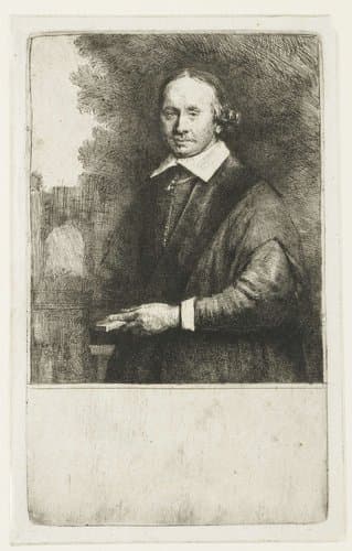 Jan Antonides van der Linden by Rembrandt van Rijn