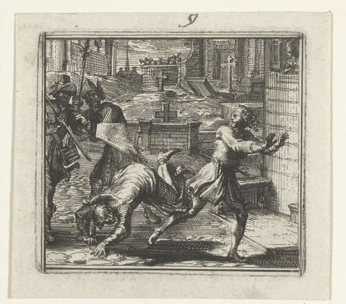 Illustratie voor de Decamerone van Boccaccio by Romeyn de Hooghe