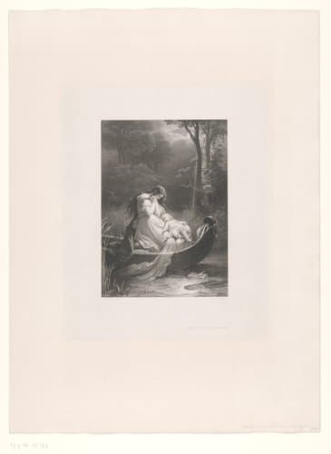 Scène uit Die Wahlverwandtschaften van Johann Wolfgang von Goethe by Ernst Dertinger