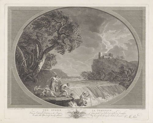 The storm / La tempeste by Francesco Bartolozzi