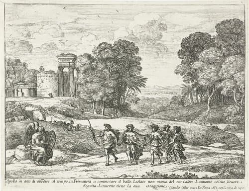 De Tijd by Claude Lorrain