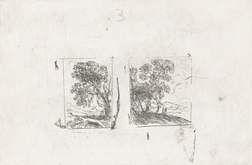 Les Deux Paysages by Claude Lorrain