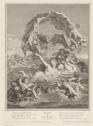Venus sur Les Eaux by Louis Desplaces