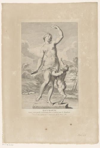 Bacchante by Louis Desplaces