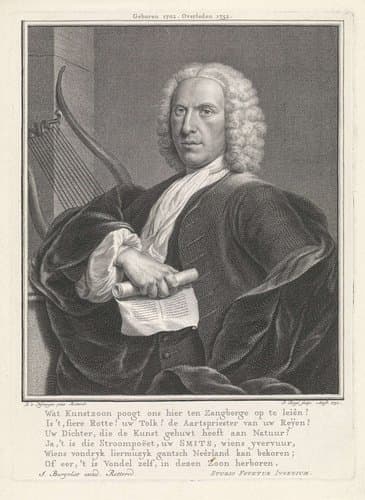 Portret van Dirk Smits by Pieter Tanjé