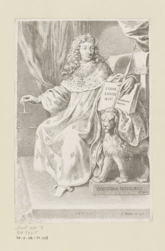 Code Louis XIV by Claude Mellan