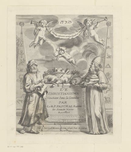 Titelpagina voor: Paschal Rapine de Sainte-Marie, Le Christianisme naissant dans la Gentilité, 1655-1659 by Claude Mellan