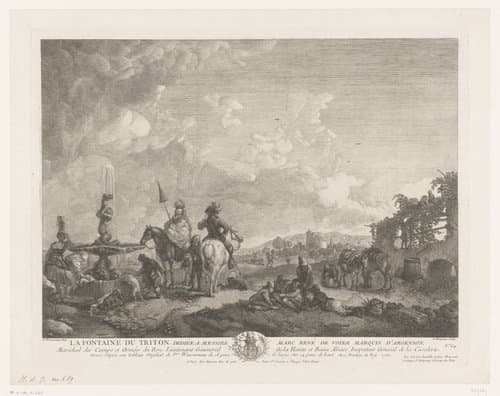 Oeuvres de Ph.pe Wouwermans Hollandois by Jean Moyreau
