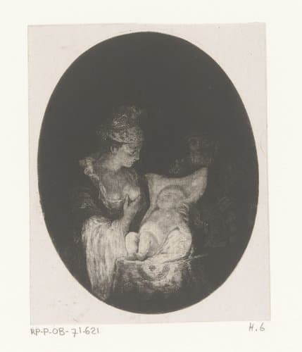Heilige Familie by Jean Pierre Norblin de la Gourdaine