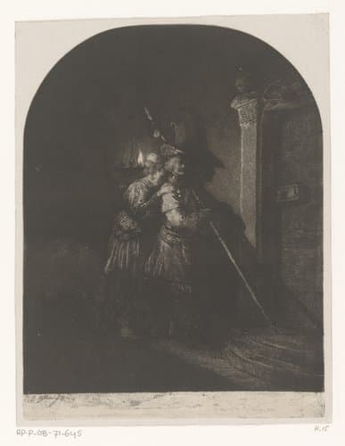 Uitvinding van de tekenkunst by Jean Pierre Norblin de la Gourdaine