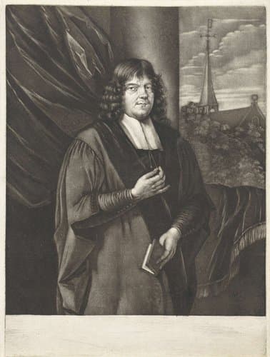 Portret van Gerbrand van Leeuwen by Pieter Schenk (I)