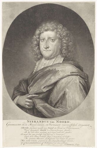 Portret van Sybrand van Noord by Pieter Schenk (I)