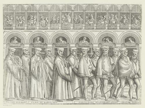 Processie van de doge van Venetië by anonymous