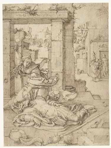 Jael en Sisera by anonymous