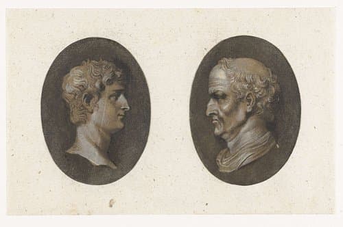 Antieke camee met portretkop by Peter Paul Rubens