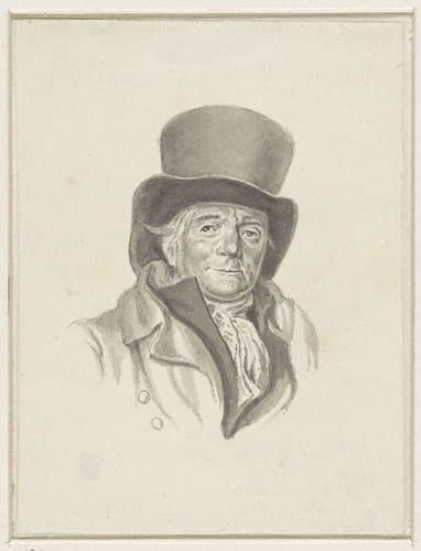 Portret van Johannes Petrus van Horstok by Joannes Pieter Visser Bender