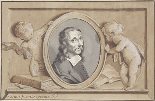 Portret van Allaert van Everdingen by Sybrand Feitama (II)