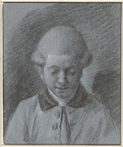 Portret van Jean Grandjean by anonymous