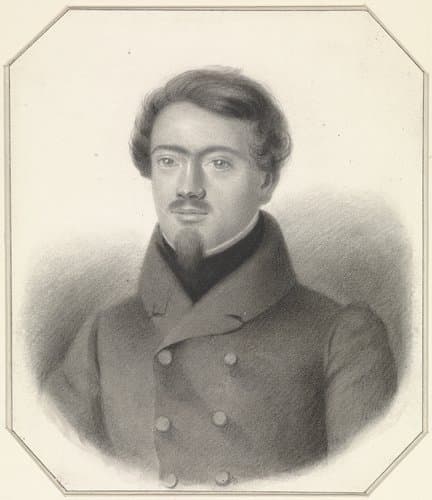 Portret van George Gillis Haanen by anonymous