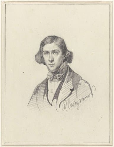 Portret van Pierre Louis Dubourq by Reinier Craeyvanger