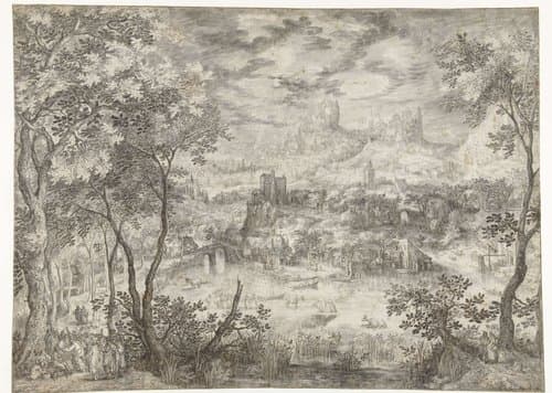 Landschappen met bijbelvorstellingen, ? (6?)