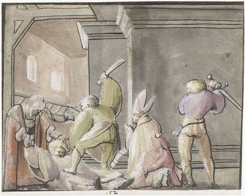 Martelaarschap van een bisschop en zijn dienaar by anonymous