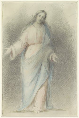 Staande Christus, met uitgespreide armen