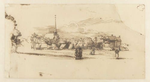 St. Martinuskerk in Peissant by Constantijn Huygens (II)
