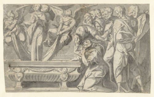 Hemelvaart van Maria by Jan van Scorel
