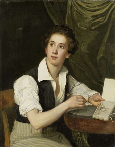 Zelfportret by Charles Saligo