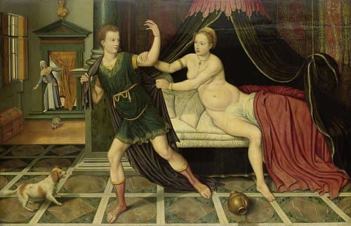 Joseph and Potiphar's Wife by anonymous