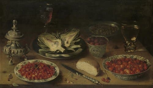 Still Life with Artichoke by Osias Beert (I)