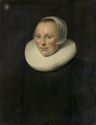 Portrait of a woman by anonymous