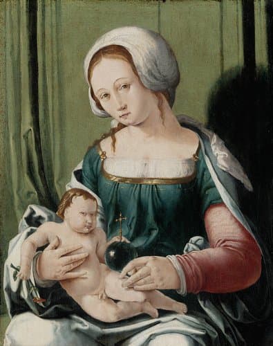 Maria met kind