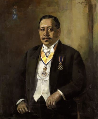 Willem Martinus Godfried Schumann (1877-1952). Voorzitter van de volksraad (1919-1925) by Willy Sluiter