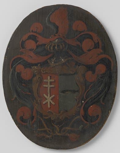 Wapenbord met het wapen van de familie Snoeck (Amsterdam) by anonymous