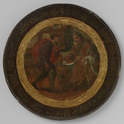 Allegorie op de kuiperij by anonymous