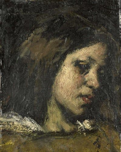 Portret van een jonge vrouw