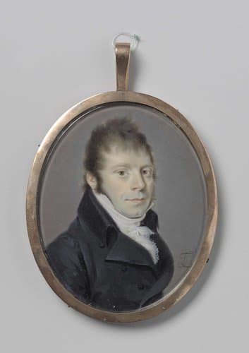 Portrait of Temminck, Leonardus